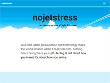 Tablet Screenshot of nojetstress.com